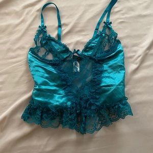 Fredrick’s of Hollywood satin top